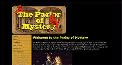 Desktop Screenshot of parlorofmystery.com